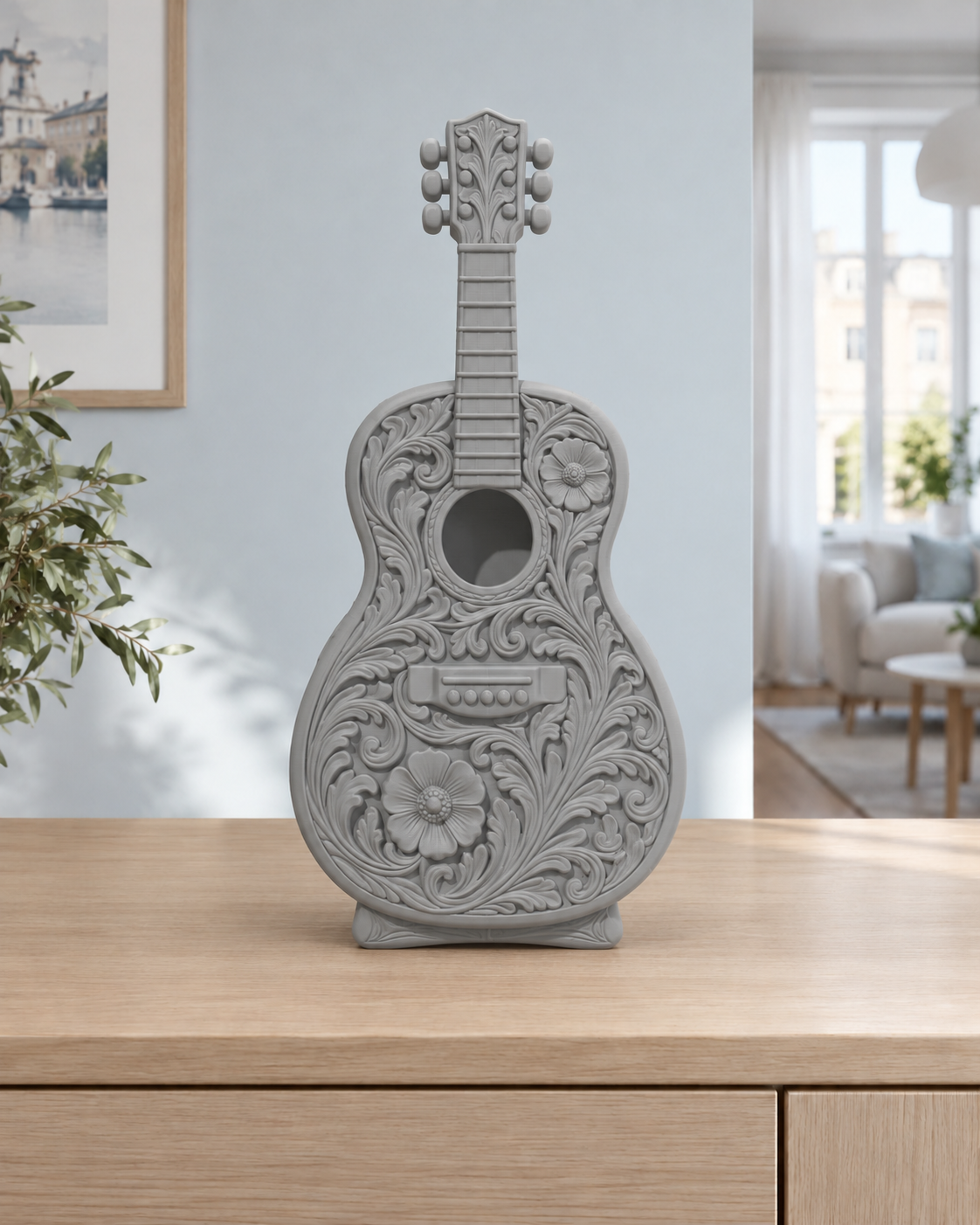 Western-Gitarre – 05 grau