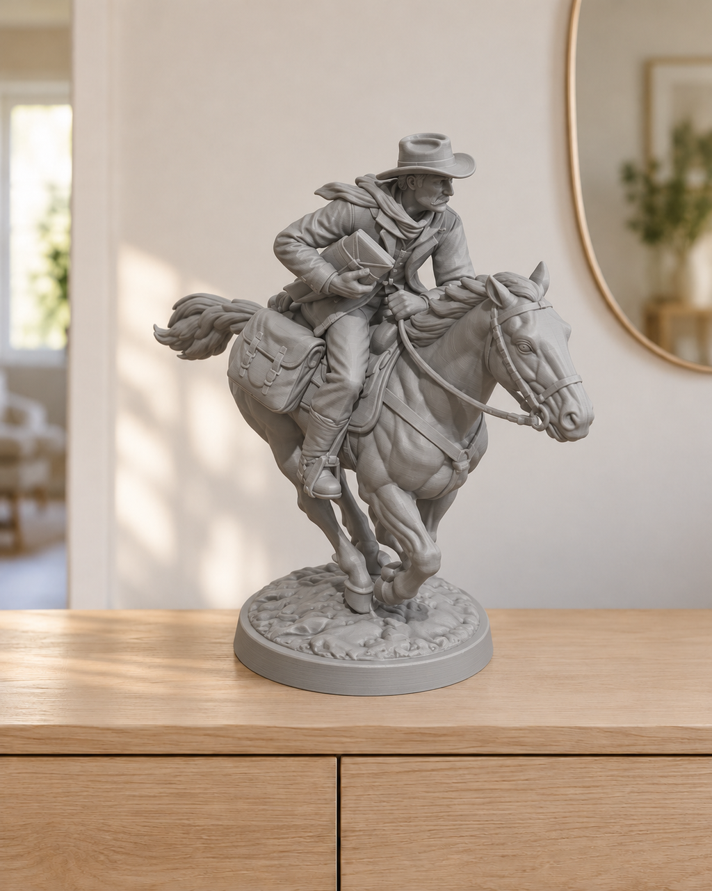 Pony-Express-Reiter – 05 grau