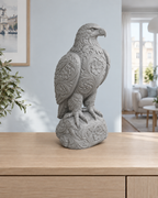 Weißkopfseeadler sitzend – 05 grau