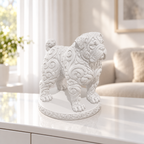 Tosa Inu Ornament - Weiss gedruckt Wohnzimmer