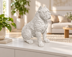 Cane Corso Ornament - Weiss gedruckt Wohnzimmer