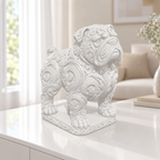 Old English Bulldog Ornament - Weiss gedruckt Wohnzimmer