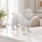 Presa Canario Ornament - Weiss gedruckt Wohnzimmer