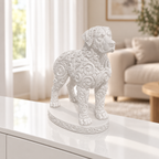 Dogo Argentino Ornament - Weiss gedruckt Wohnzimmer