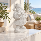 Frecher Weihnachtsmann Ornament - Weiss gedruckt Wohnzimmer