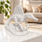 Spinosaurus Ornament - Weiss gedruckt Wohnzimmer