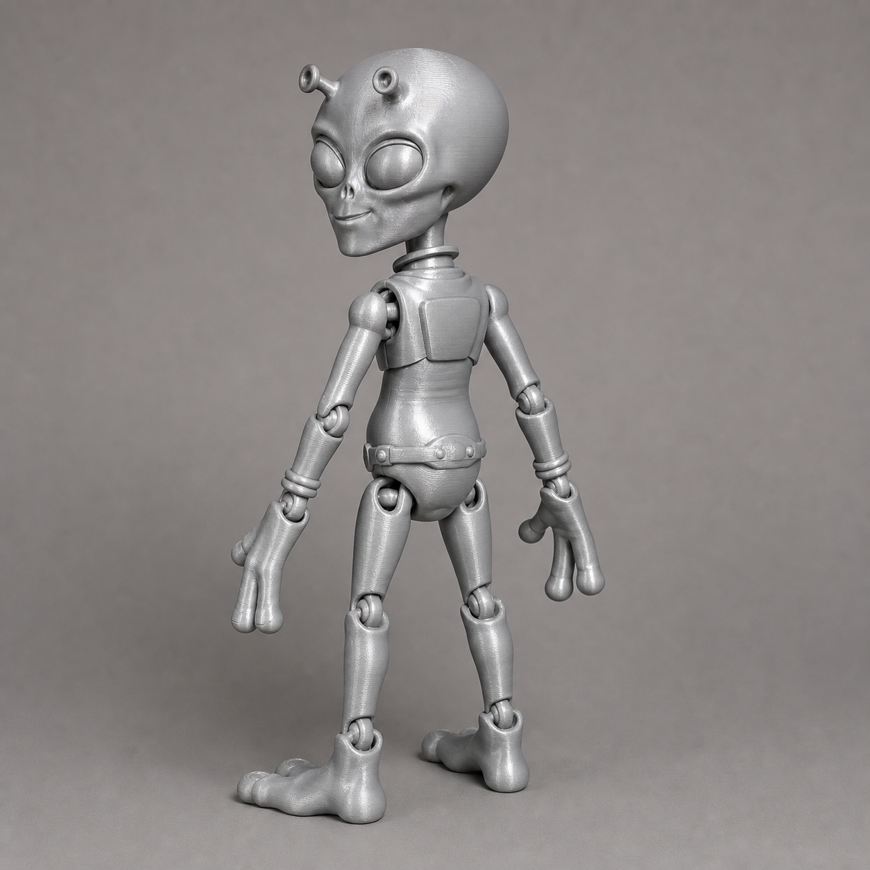 Flexi Alien – bewegliche Sci-Fi Figur mit Brustkern, 23,9 cm FehnFactory
