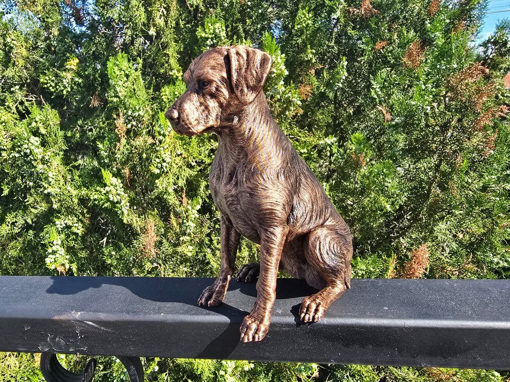 Dalmatiner Hundefigur sitzend – Dalmatian Dog Figurine | Hundedeko für innen | Made in Germany Fehn-factory.de