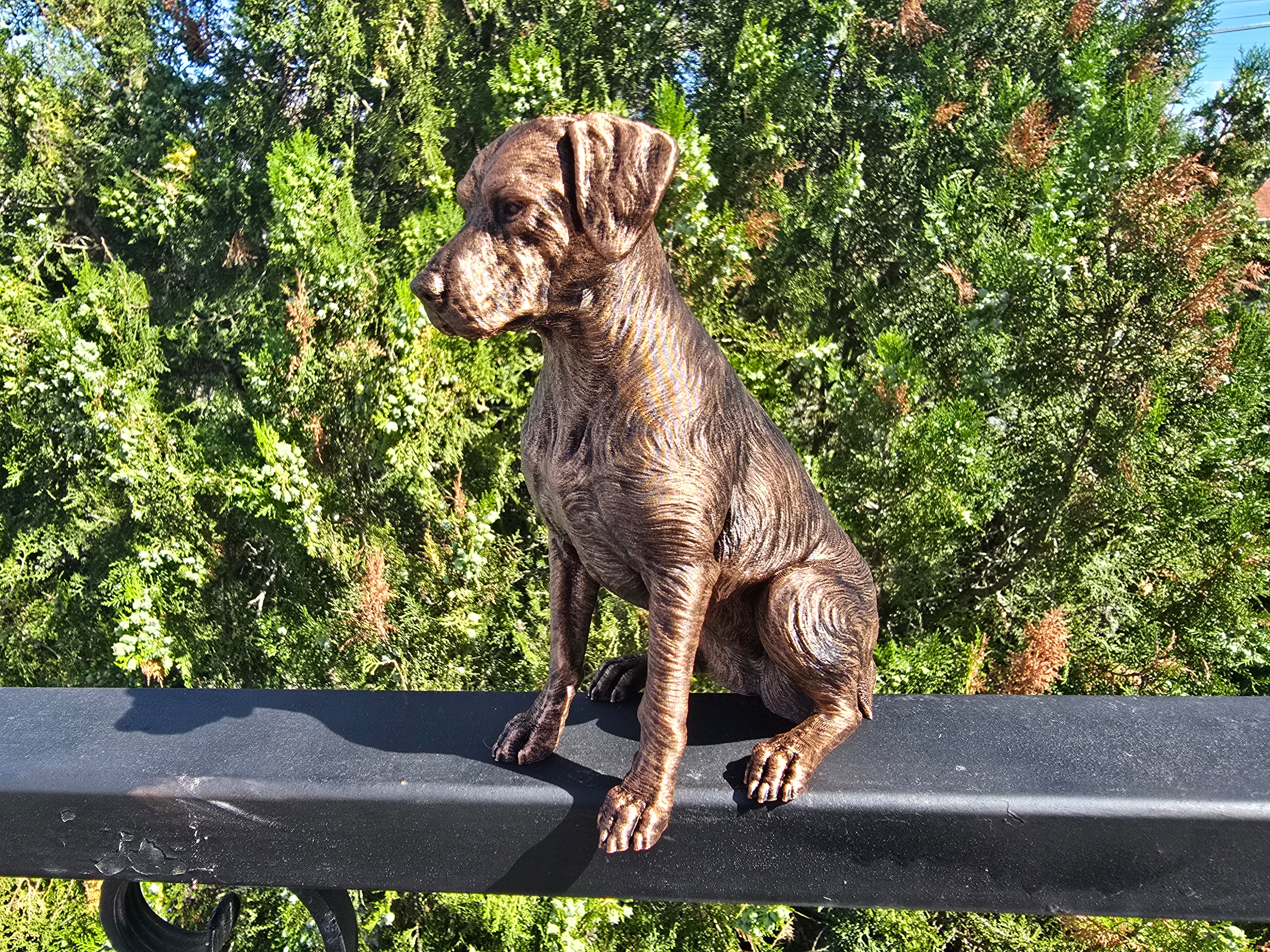 Dalmatiner Hundefigur sitzend – Dalmatian Dog Figurine | Hundedeko für innen | Made in Germany Fehn-factory.de