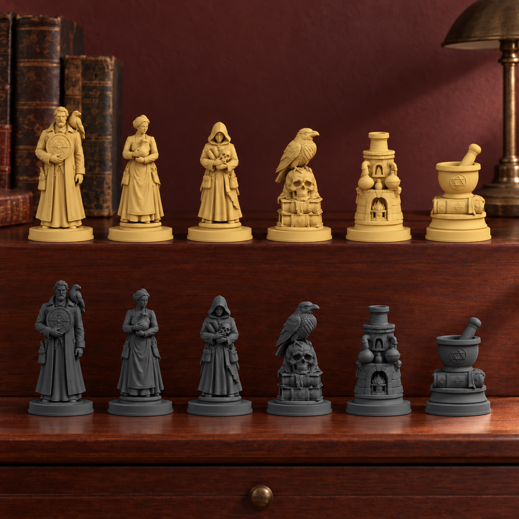 Dark Academia – Alchemie – 05_gold_schwarz_gedruckt