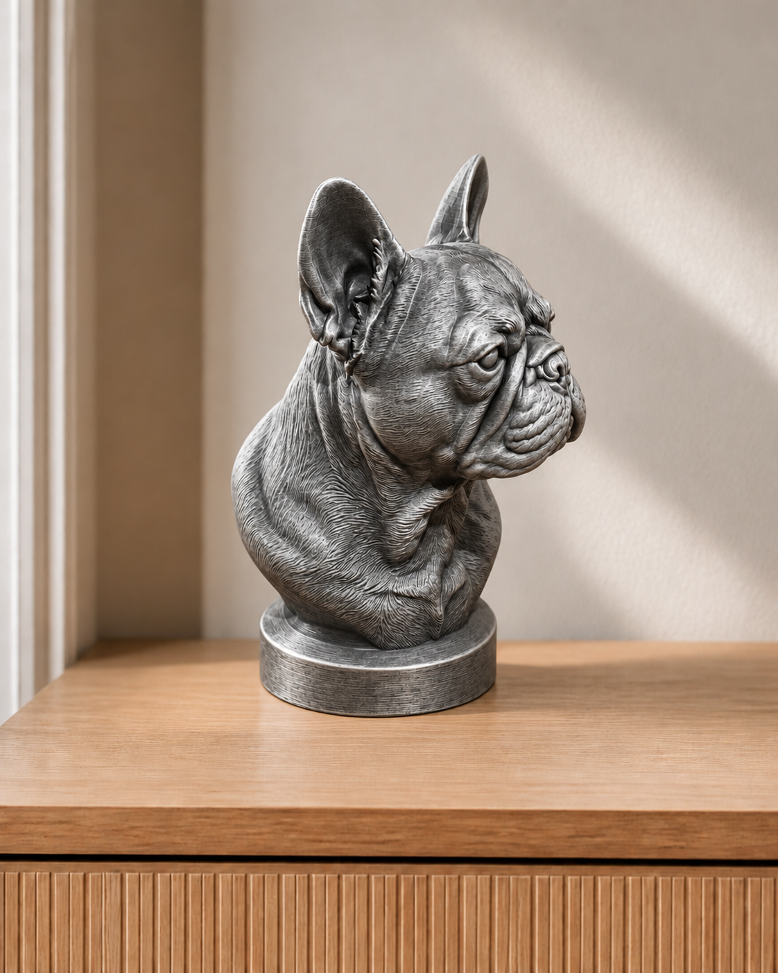 Französische Bulldogge – visualisiertes Farbbeispiel 1 | STL/3MF Download