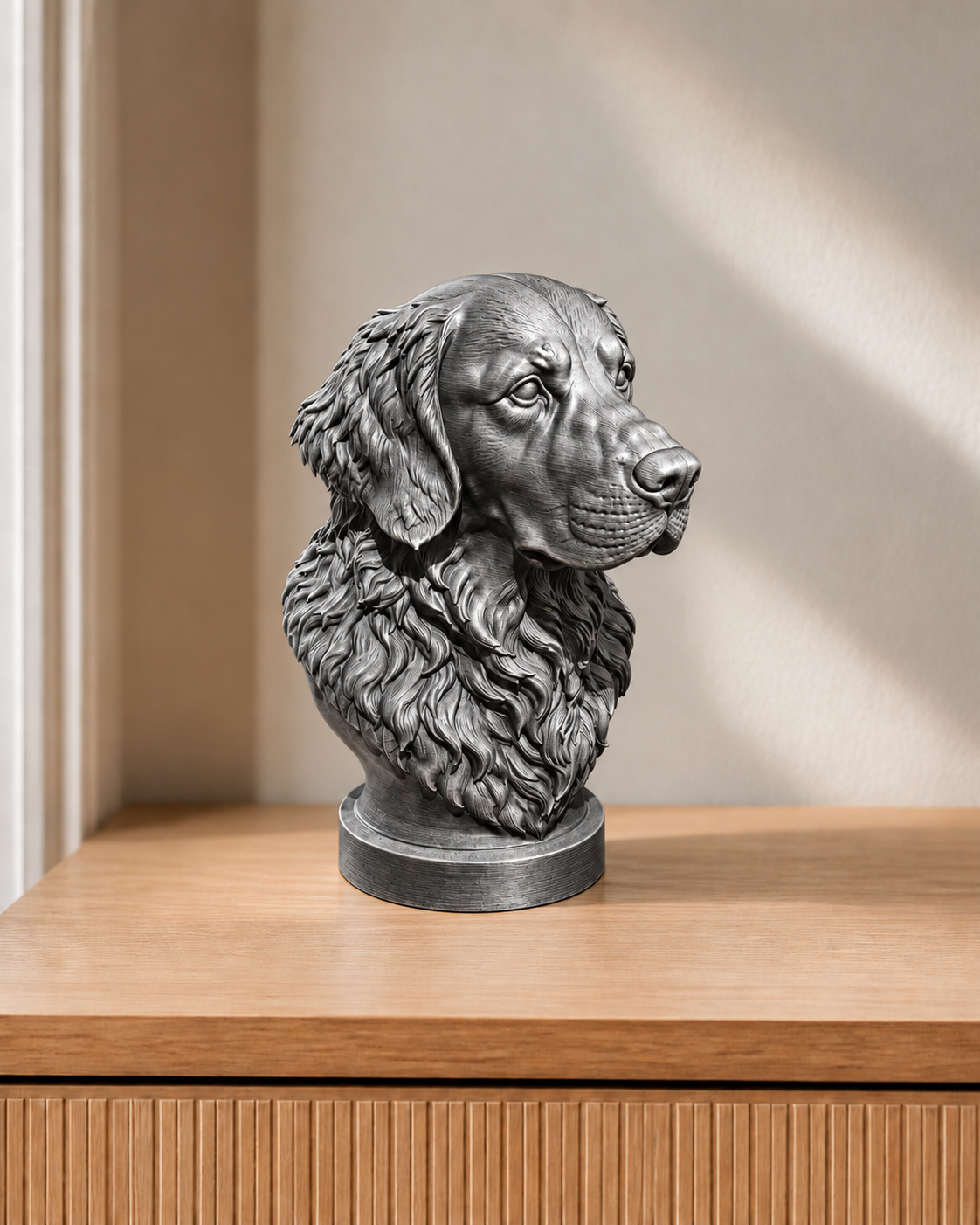 Golden Retriever – visualisiertes Farbbeispiel 1 | STL/3MF Download
