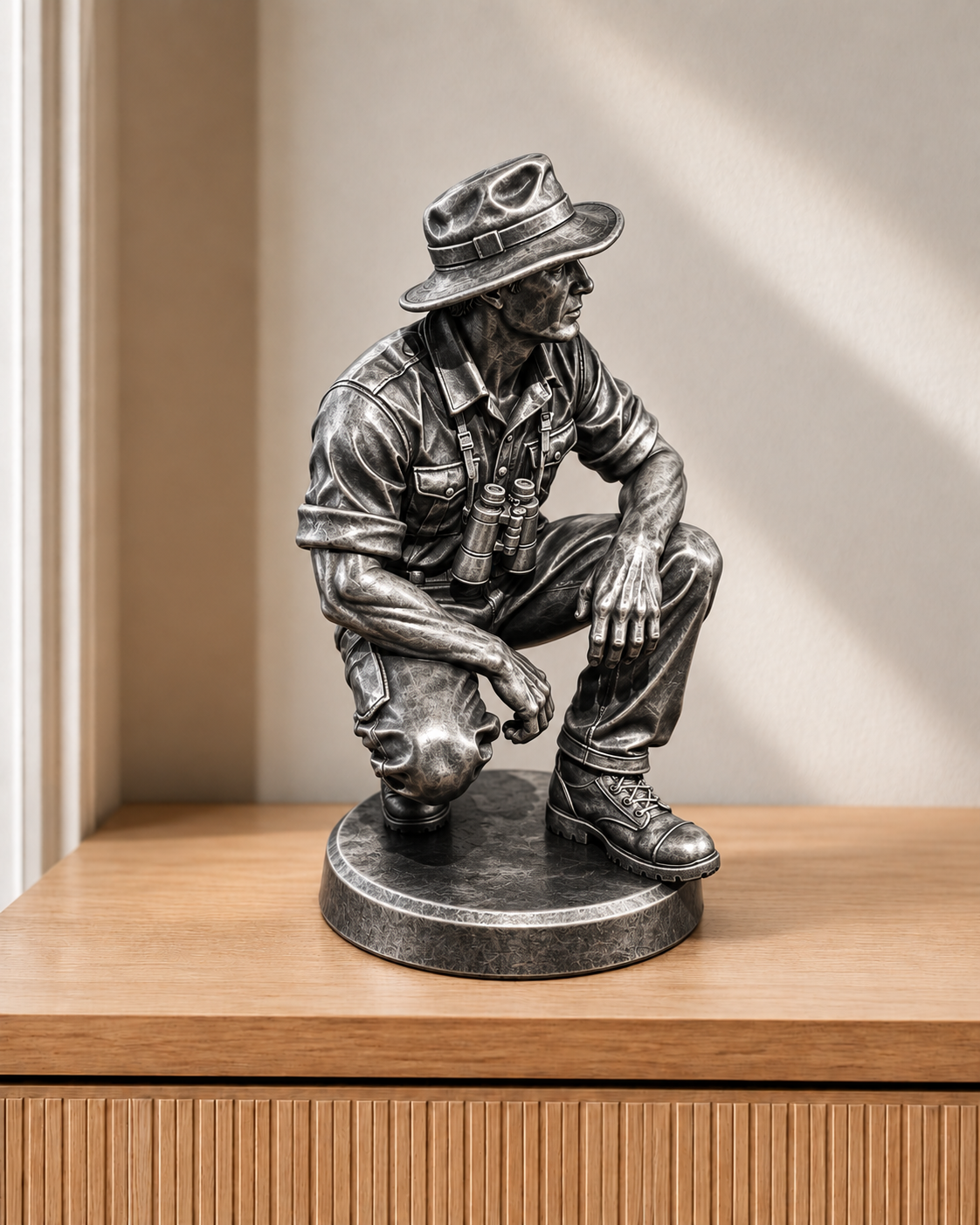 Safari-Ranger – 06 handbemalt silber