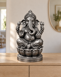 Ganesha – 06 handbemalt silber