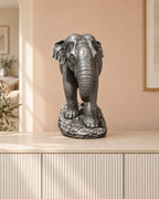 Asiatischer Elefant – 06 handbemalt silber