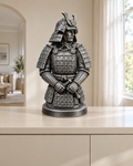 Samurai-Büste - 06-handbemalt-silber
