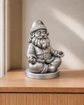 Zen-Weihnachtsmann – Silber – handbemalt | Visualisierung