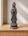 Guanyin – 06 handbemalt silber