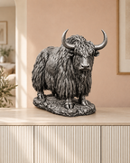Yak – 06 handbemalt silber
