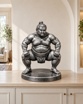 Sumo-Ringer - Silber – handbemalt