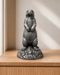 Präriehund – 06 handbemalt silber