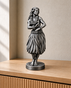 Hula-Tänzerin – 06-handbemalt-silber