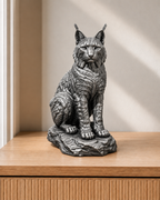 Rotluchs – 06 handbemalt silber