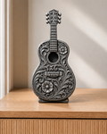 Western-Gitarre – 06 handbemalt silber