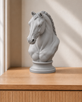 Lipizzaner – Pferdebüste – 06 handbemalt silber
