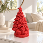 Baum mit Geschenken Ornament - Rot gedruckt Wohnzimmer