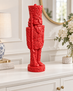 Nussknacker Soldat Ornament - Rot gedruckt Wohnzimmer