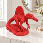 Spinosaurus Ornament - Rot gedruckt Wohnzimmer