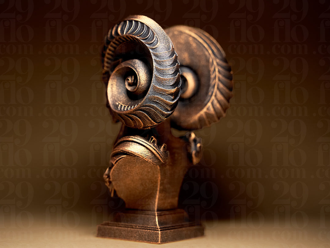 Lady Aries Skulptur – Sternzeichen Widder FehnFactory