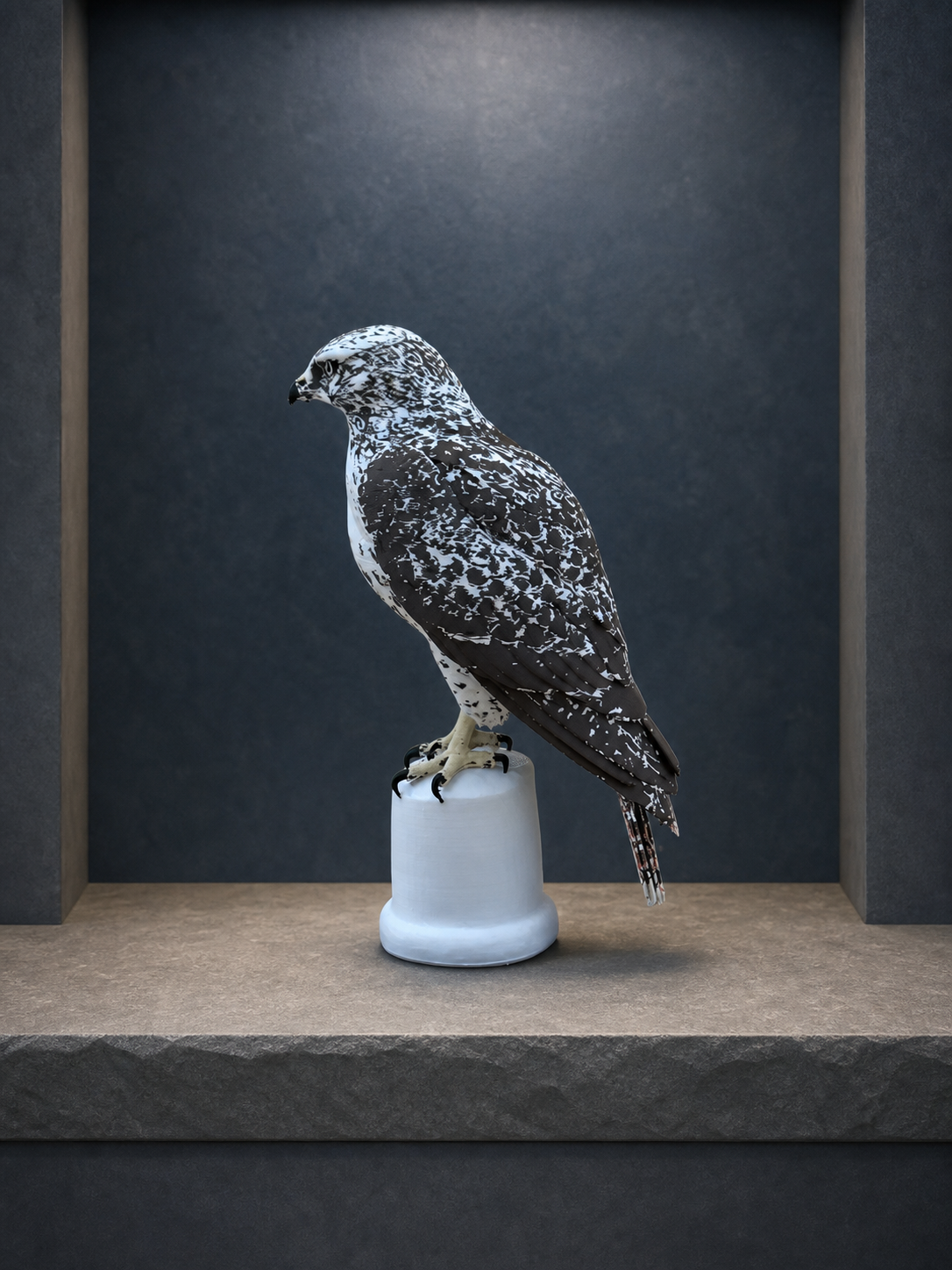 Majestic Red-Tailed Hawk – Rotschwanzbussard-Skulptur FehnFactory