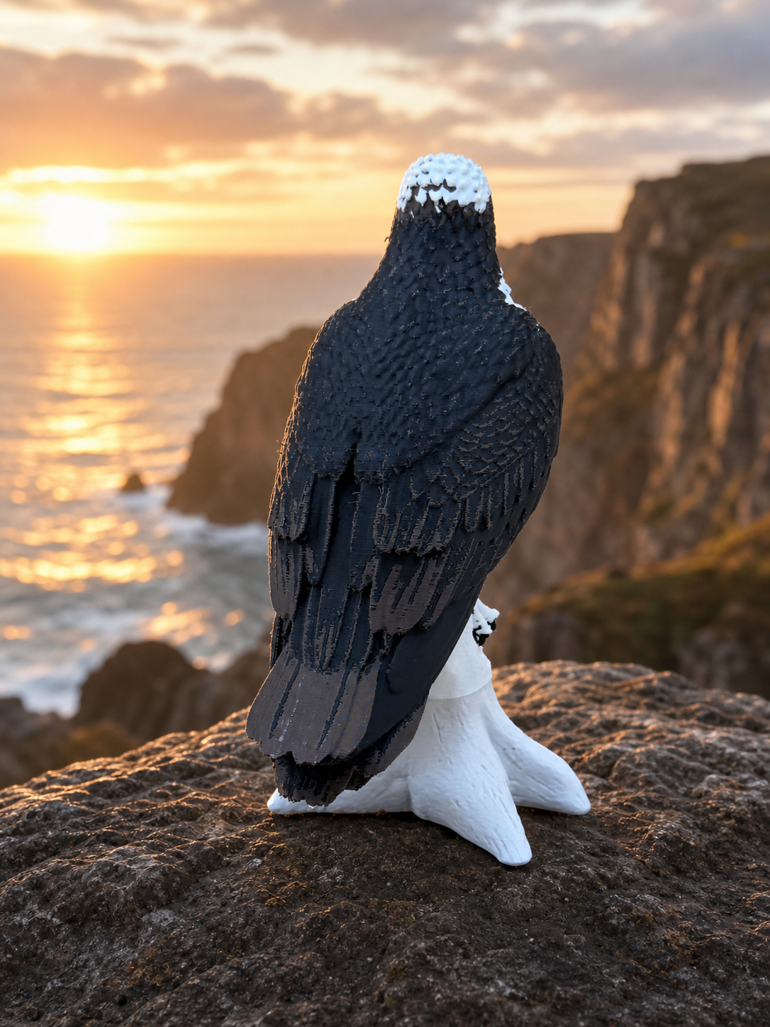 High Perch Osprey – Freistehende Fischadler-Skulptur FehnFactory