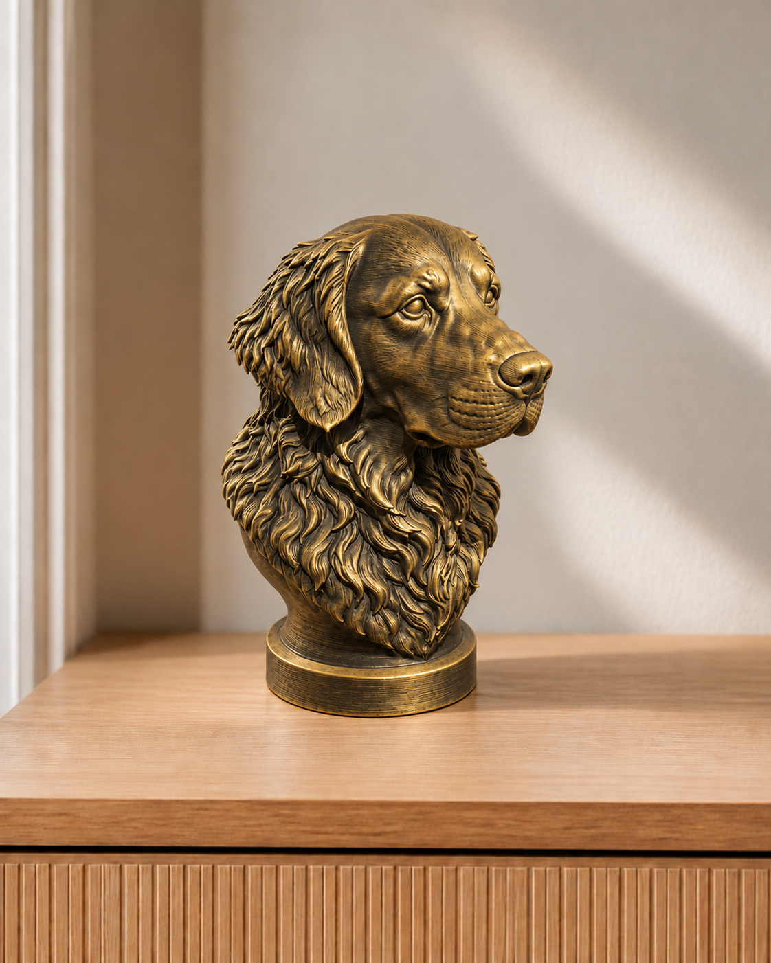 Golden Retriever – visualisiertes Farbbeispiel 2 | STL/3MF Download