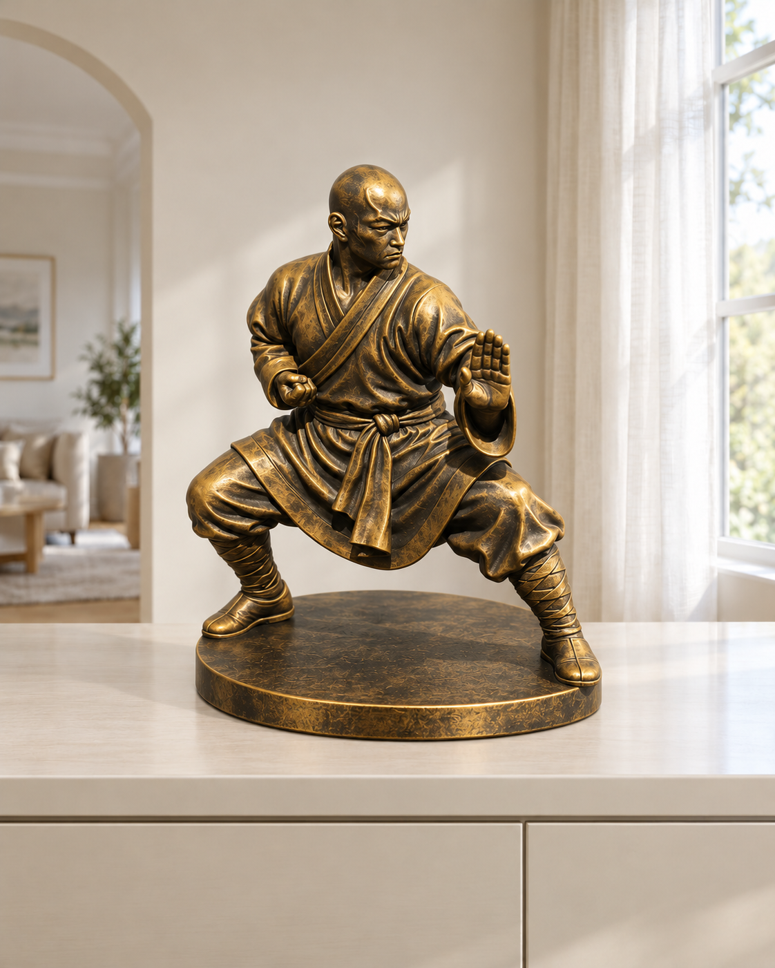 Shaolin-Mönch STL & 3MF - 2
