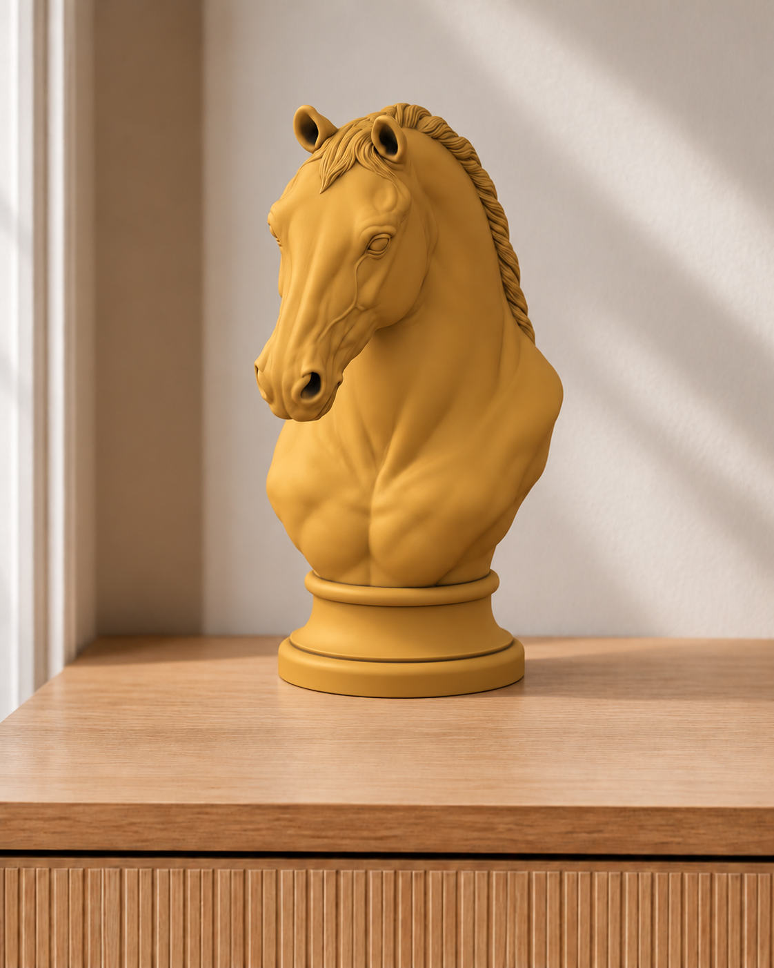Lipizzaner – Pferdebüste – 07 handbemalt gold