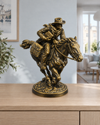 Pony-Express-Reiter – 07 handbemalt gold