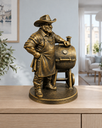 BBQ-Grillmeister Texas – 07 handbemalt gold