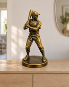 Baseball-Schlagmann - 07-handbemalt-gold