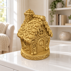 Lebkuchenhaus Ornament - Gold gedruckt Wohnzimmer