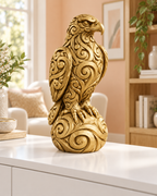 Adler Ornament - Gold gedruckt Wohnzimmer
