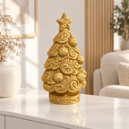 Weihnachtsbaum Ornament - Gold gedruckt Wohnzimmer