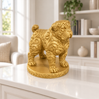 Tosa Inu Ornament - Gold gedruckt Wohnzimmer