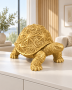 Sternschildkröte Ornament - Gold gedruckt Wohnzimmer