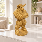 Minotaurus Ornament - Gold gedruckt Wohnzimmer