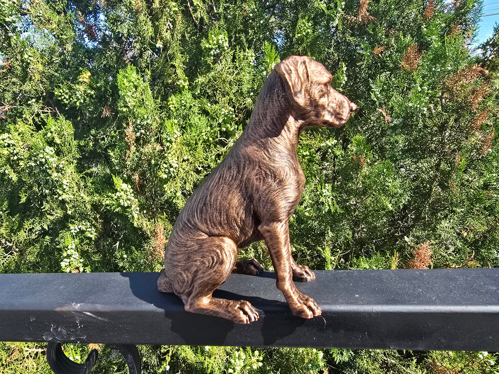 Dalmatiner Hundefigur sitzend – Dalmatian Dog Figurine | Hundedeko für innen | Made in Germany Fehn-factory.de