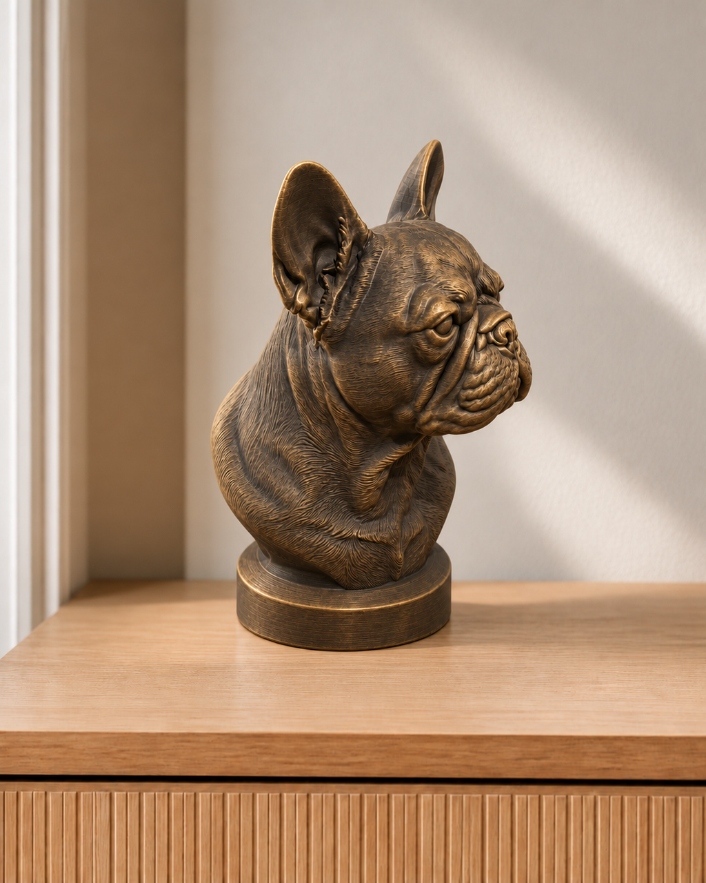 Französische Bulldogge – visualisiertes Farbbeispiel 3 | STL/3MF Download