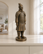 Terrakotta-Krieger – Bronze – handbemalt